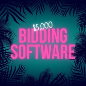 Bidding Software $5,000